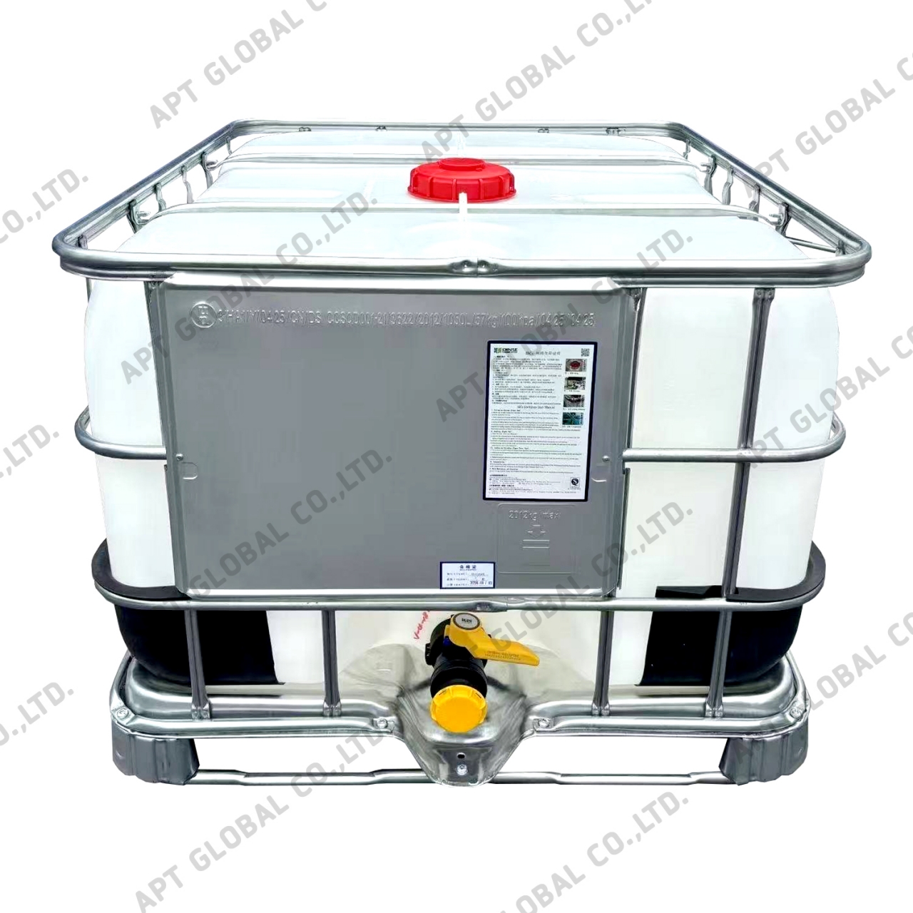 IBC500L_WM_01.jpg - ​ถัง IBC ขนาด 500 ลิตร ใหม่ (ผลิตใหม่ทั้งชุดจากโรงงาน) | https://bulk1000.com