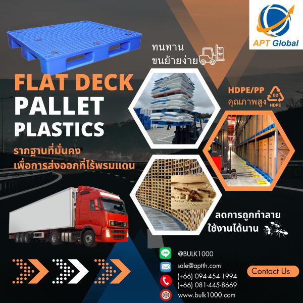 Plastic Pallets (รากฐานที่มั่นคงเพื่อการส่งออกที่ไร้พรมแดน)